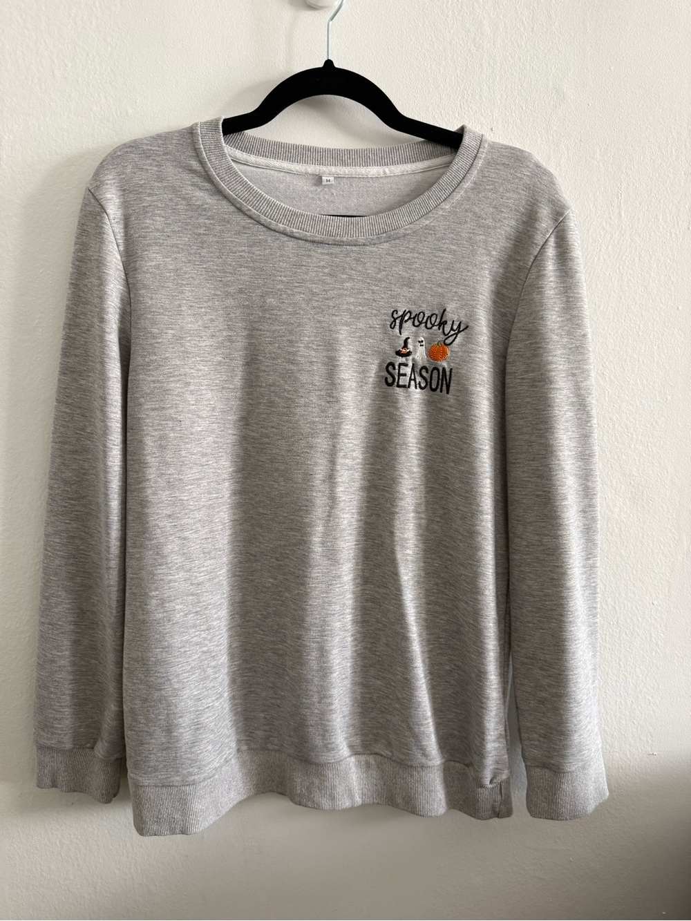 Spooky Season Grey Sweatshirt